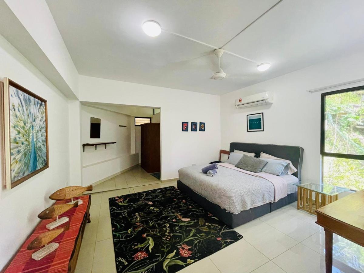 Kk Jungle Hideaway Lovely Apartment 5 Mins Walk To Town Kota Kinabalu Exteriér fotografie